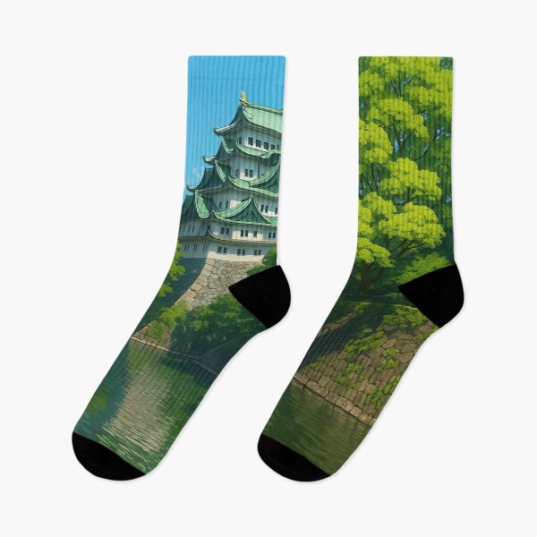 Item preview, View of Nagoya Castle from Moat designed and sold by Takeda-art.