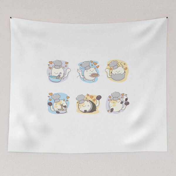 Item preview, Kitchen Cat 6 Pack designed and sold by internyt-angyl.