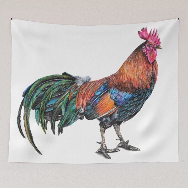 Item preview, Rooster designed and sold by CozyRainRabbit.