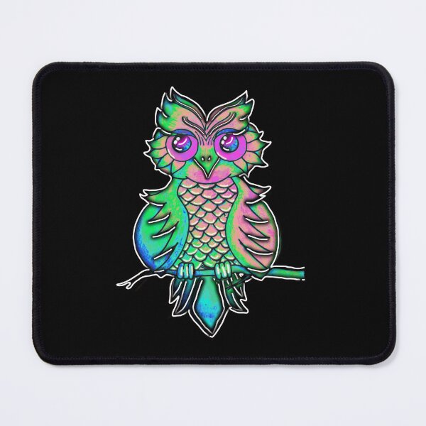 Item preview, Wise Neon Owl designed and sold by Vanessa Hogle.
