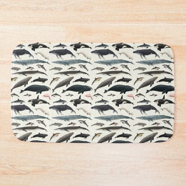 Item preview, Cetaceans of the World Illustration Chart Dolphin Whale designed and sold by kakarikihill.