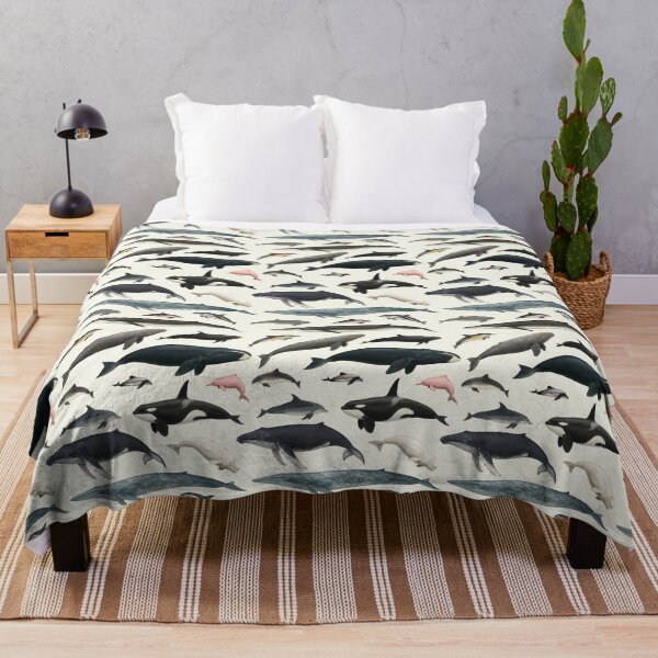 Item preview, Cetaceans of the World Illustration Chart Dolphin Whale designed and sold by kakarikihill.