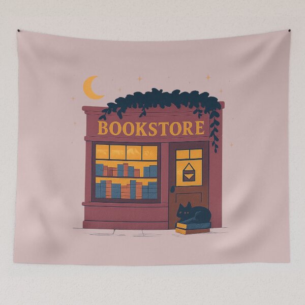 Item preview, The Classic Corner Bookstore designed and sold by Cheerhub.