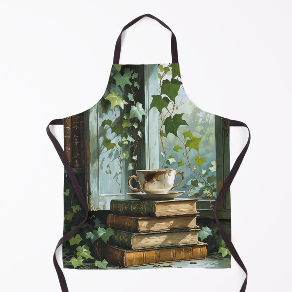 Item preview, Tea & Ivy Windows – A Literary Nook in Bloom designed and sold by Deezyned.
