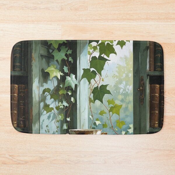 Item preview, Tea & Ivy Windows – A Literary Nook in Bloom designed and sold by Deezyned.