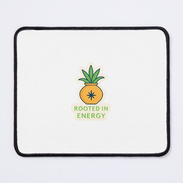 Item preview, Rooted in Energy - Plant Pot Sticker designed and sold by RobinDoodles.