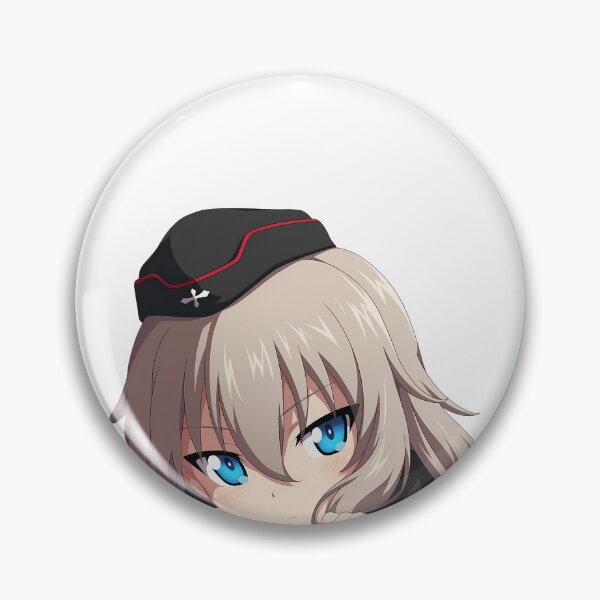 Item preview, Erika Itsumi Chibi Kawaii Peeker Girls und Panzer Anime designed and sold by TorbenKuhano.