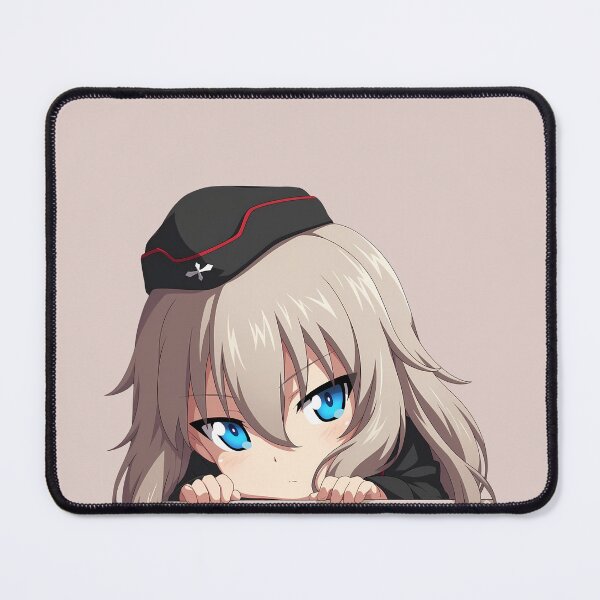 Item preview, Erika Itsumi Chibi Kawaii Peeker Girls und Panzer Anime designed and sold by TorbenKuhano.