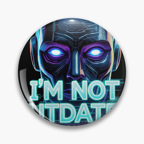 Item preview, "I'm Not Outdated – Evolved AI Glitch Tee" designed and sold by AI-volution.