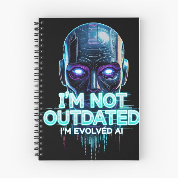 Item preview, "I'm Not Outdated – Evolved AI Glitch Tee" designed and sold by AI-volution.