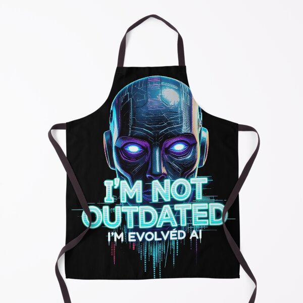 Item preview, "I'm Not Outdated – Evolved AI Glitch Tee" designed and sold by AI-volution.
