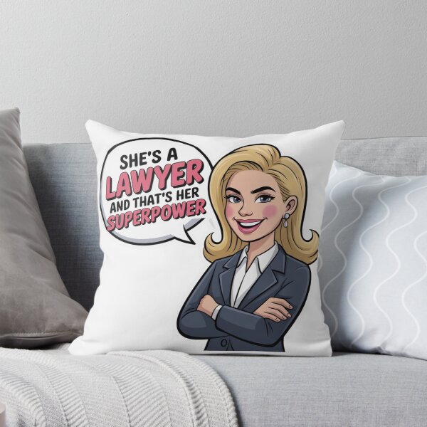 Item preview, Cartoon Blonde Lawyer designed and sold by ArtQueen777.