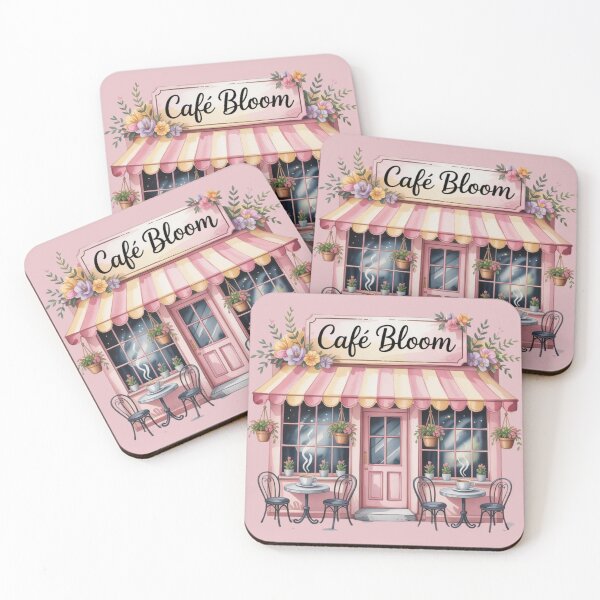 Item preview, Sunlit Sips at Café Bloom designed and sold by Cheerhub.