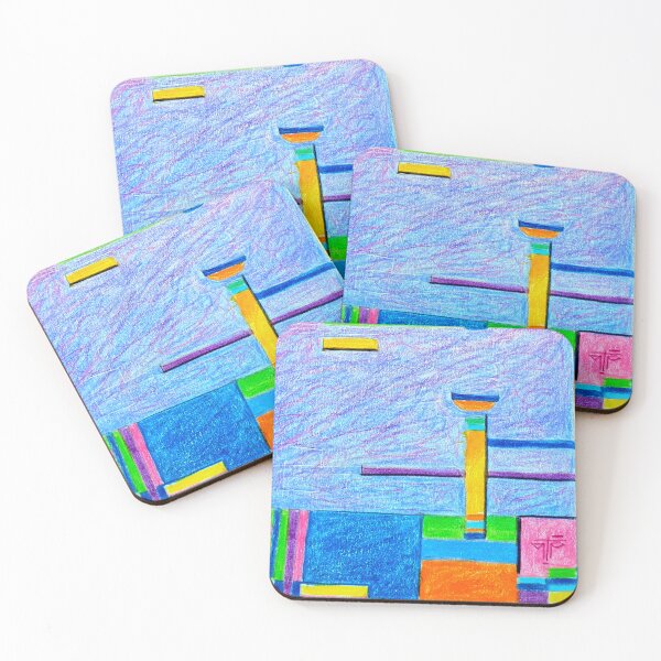 Item preview, Abstract 1. of City in Technicolor designed and sold by Tereza Pilar  Art.