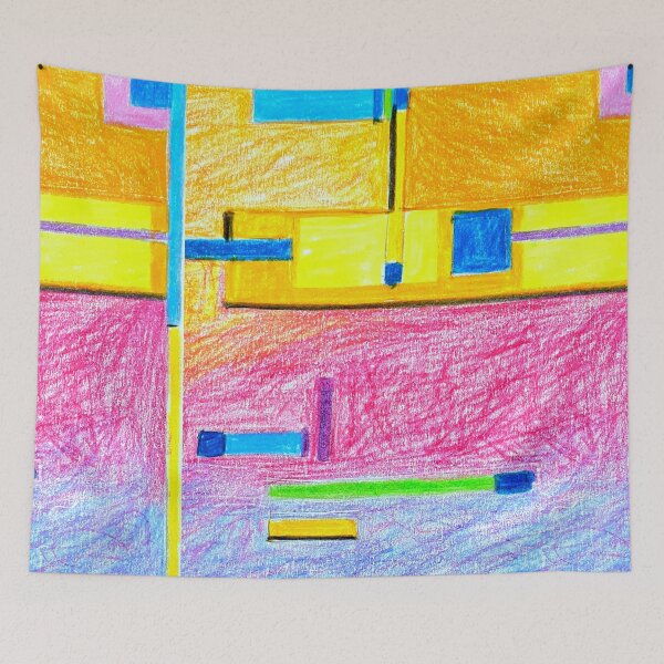 Item preview, Abstract 1. of City in Technicolor designed and sold by Tereza Pilar  Art.