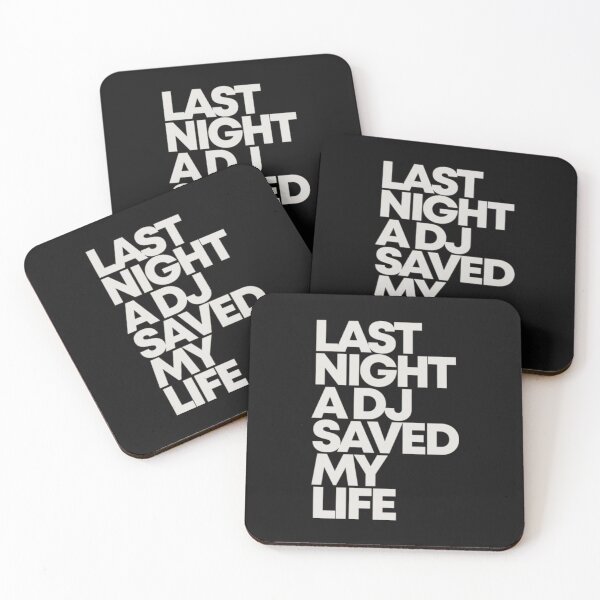 Item preview, LAST NIGHT A DJ SAVED MY LIFE designed and sold by SenanDan.