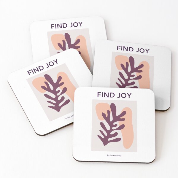 Item preview,  Find Joy in the Ordinary – Minimal Abstract Inspirational Art designed and sold by chatzous.