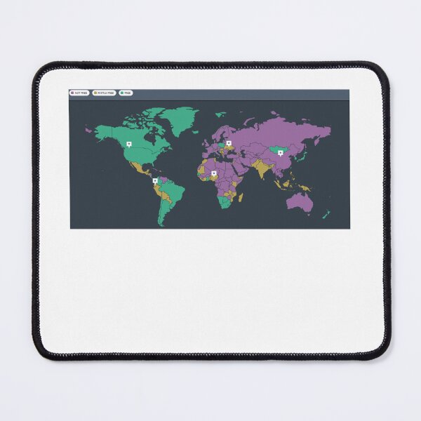 Item preview, Updated Freedom map, EU and Australia Censorship designed and sold by Simorgh11.