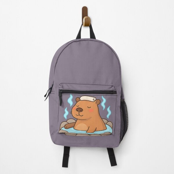 Item preview, Capybara in a hot spring designed and sold by AwesomeBeyondLimits.