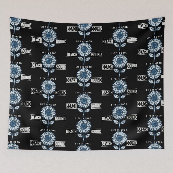 Item preview, Beach Bound Sunflower – Vintage Summer Coastal Vibes designed and sold by graphicnew.