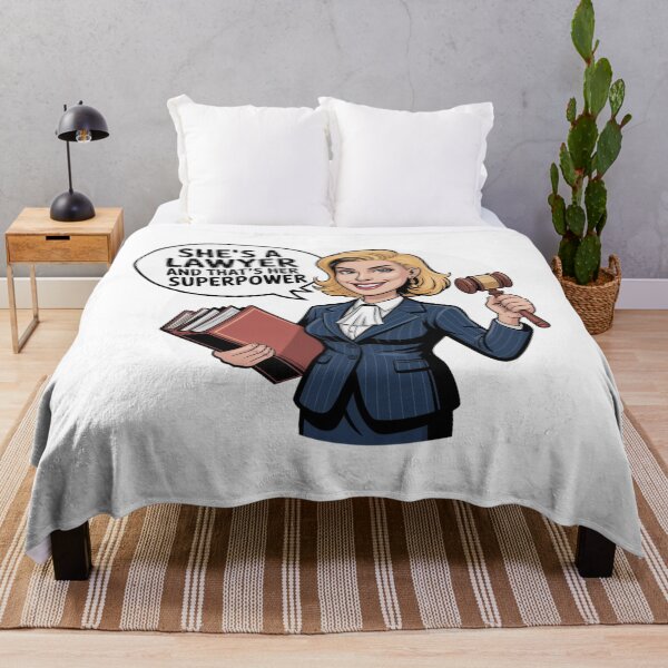 Item preview, Cartoon Blonde Lawyer designed and sold by ArtQueen777.