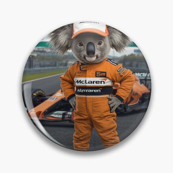 Item preview, Oscar the Koala, king of the track! designed and sold by Racing Art Store 2025.
