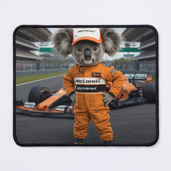 Item preview, Oscar the Koala, king of the track! designed and sold by Racing Art Store 2025.