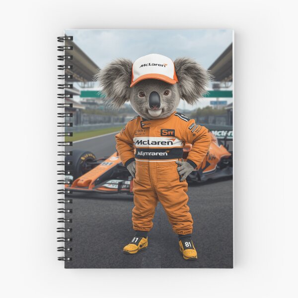 Item preview, Oscar the Koala, king of the track! designed and sold by Racing Art Store 2025.