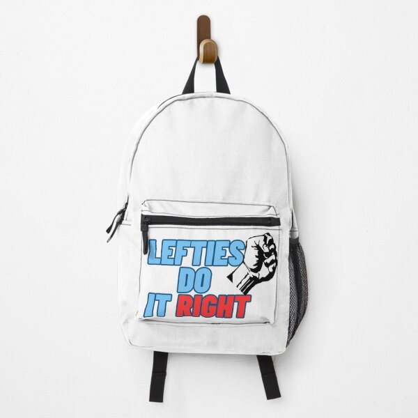 Item preview, LEFTIES DO IT RIGHT – Bold Typography Design for Left-Handers designed and sold by RouniBoutique.