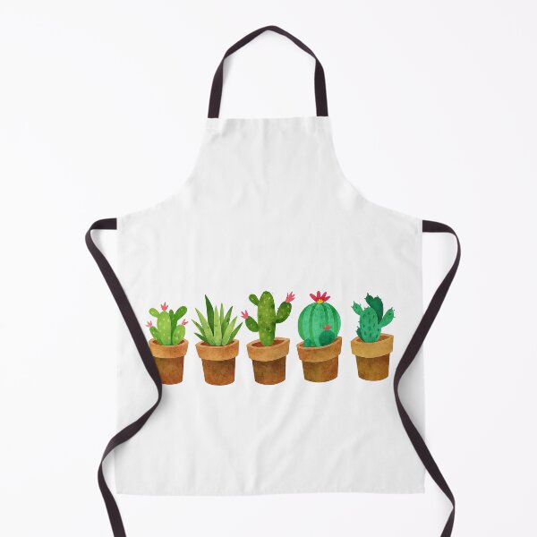 Item preview, Watercolor Potted Cactus Collection Design designed and sold by ArtfulWeave.