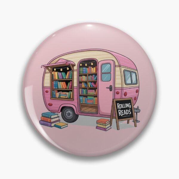 Item preview, Rolling Reads – Mobile Bookshop Adventure designed and sold by Cheerhub.