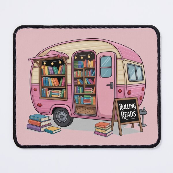 Item preview, Rolling Reads – Mobile Bookshop Adventure designed and sold by Cheerhub.