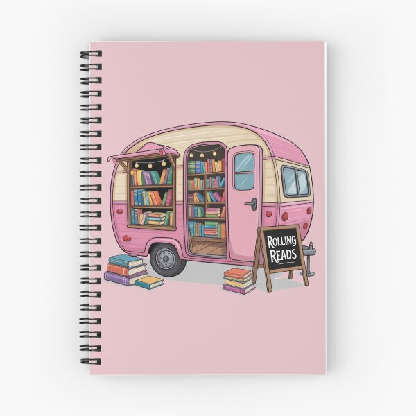 Item preview, Rolling Reads – Mobile Bookshop Adventure designed and sold by Cheerhub.