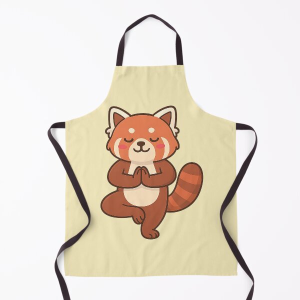 Item preview, Red panda doing yoga designed and sold by AwesomeBeyondLimits.