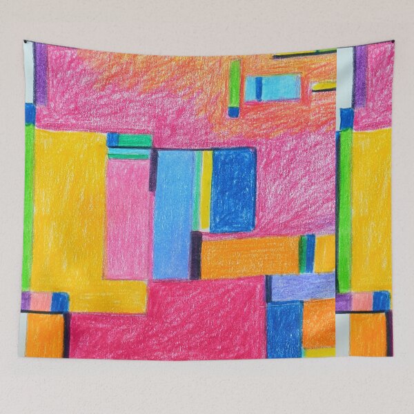Item preview, Abstract 3 of City in technicolor designed and sold by Tereza Pilar  Art.