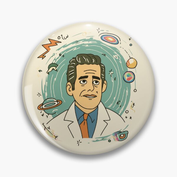 Item preview, Chibi Dr Sam Beckett - Cute Quantum Leap 90s Sci-Fi  designed and sold by NADARTDOM.