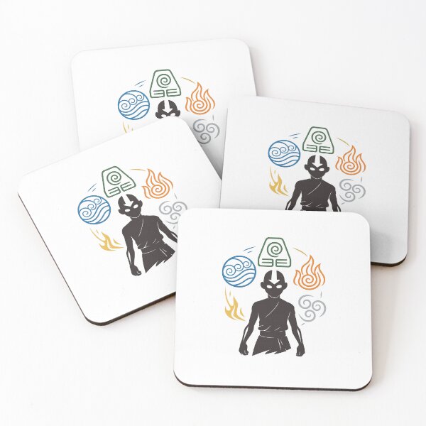 Item preview, Avatar Elements in Balance – Minimalist Aang PNG Design designed and sold by ravinduyas.