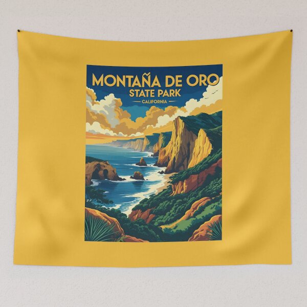 Item preview, Montana de Oro State Park - California designed and sold by GoodOldVintage.