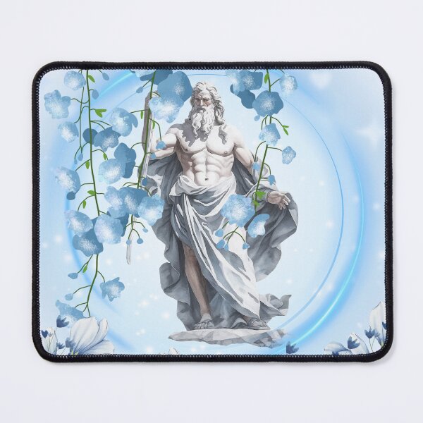 Item preview, “Wrath of Zeus – Mythological Statue Design” designed and sold by Merymer.