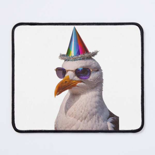 Item preview, Seagull Birthday Party Hat Happy Balloons Celebrations Cute cool designed and sold by CheeseBlueprint.