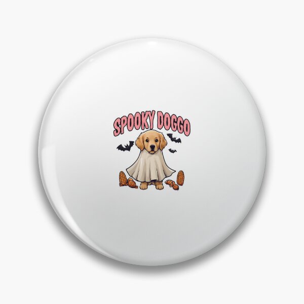 Item preview, Spooky Doggo – Halloween Print  designed and sold by GoxyVision.