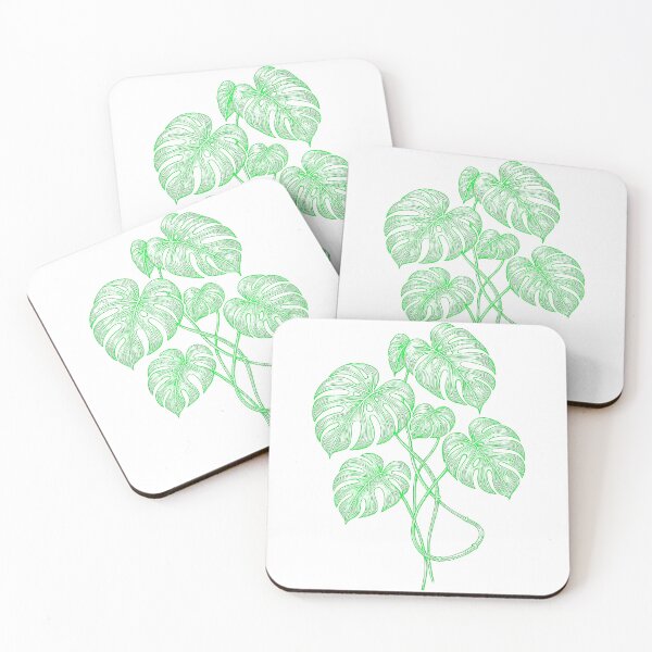 Item preview, Detailed Green Monstera Tropical Plant Illustration designed and sold by ArtfulWeave.