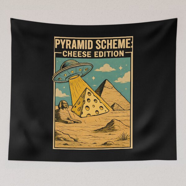 Item preview, Pyramid scheme : cheese edition  designed and sold by SidTastic .
