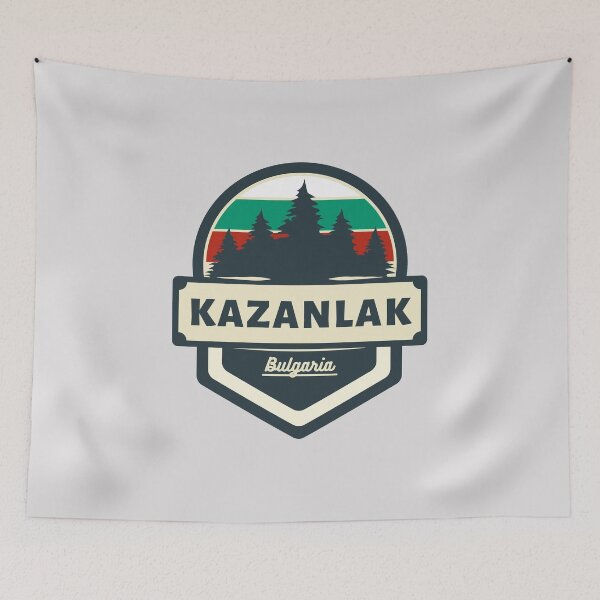 Item preview, Kazanlak Bulgaria Retro Vintage Badge designed and sold by World Designs.