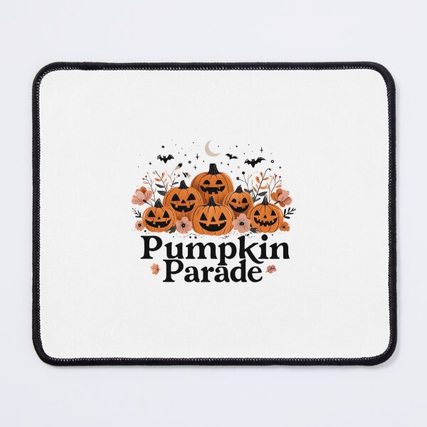 Item preview, Pumpkin Parade Halloween Print designed and sold by GoxyVision.
