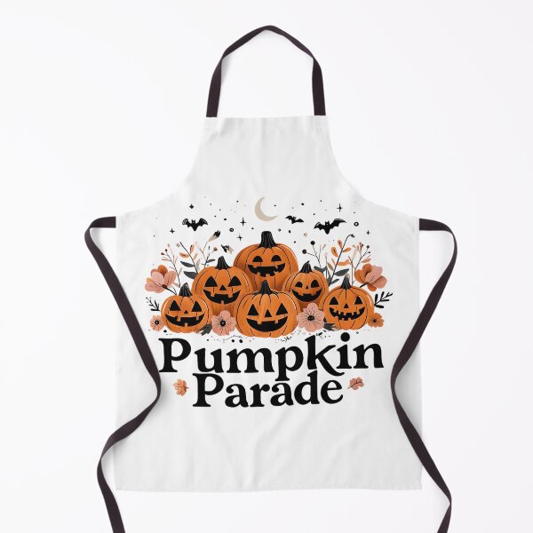 Item preview, Pumpkin Parade Halloween Print designed and sold by GoxyVision.