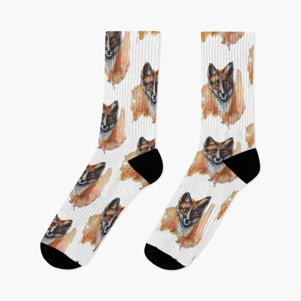 Item preview, Fox – Spirit Animal, Watercolor Totem Joga Guide Animal Spirit T-Shirt designed and sold by kkjustpaint.