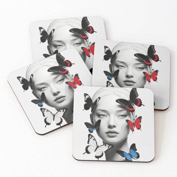 Item preview, Butterflies and Girl designed and sold by Aise06.