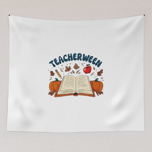 Item preview, Teacher Ween – Spooky Season Educator Print designed and sold by GoxyVision.