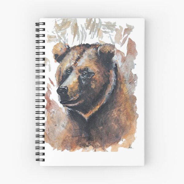 Item preview, Bear – Spirit Animal, Watercolor Totem Joga Guide Animal Spirit designed and sold by kkjustpaint.